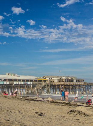 Cocoa Beach Pier, Cocoa Beach, FL, January 2014.